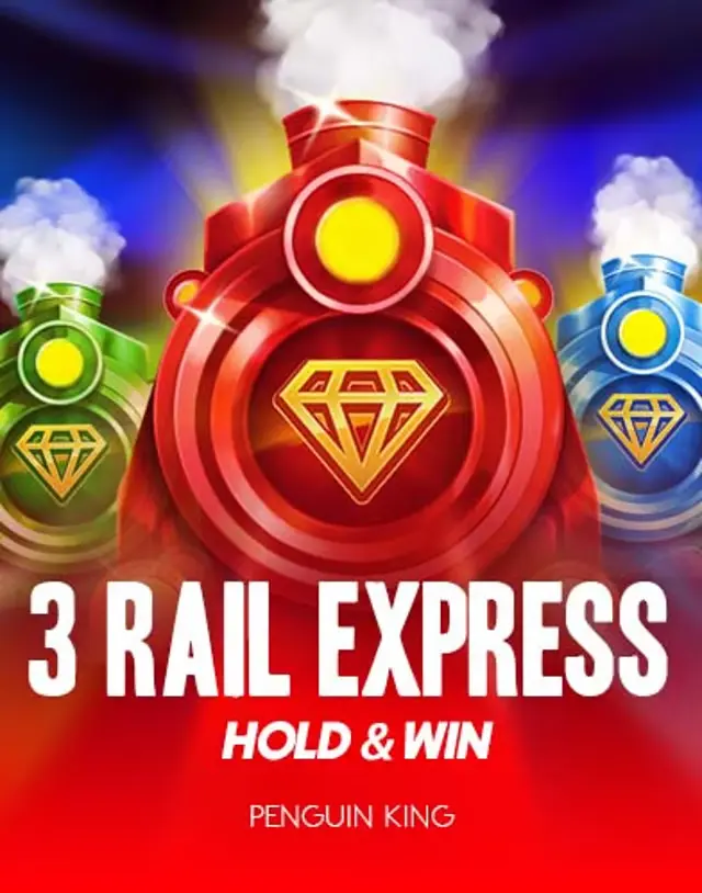3 Rail Express Hold and Win Slot von Penguin King