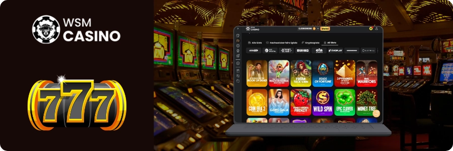 Neue Spielautomaten im WSM Casino Slot-Katalog