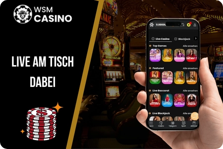 WSM Casino Live-Tische im Überblick